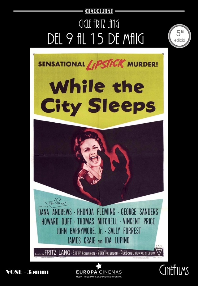 While the City Sleeps, el póster